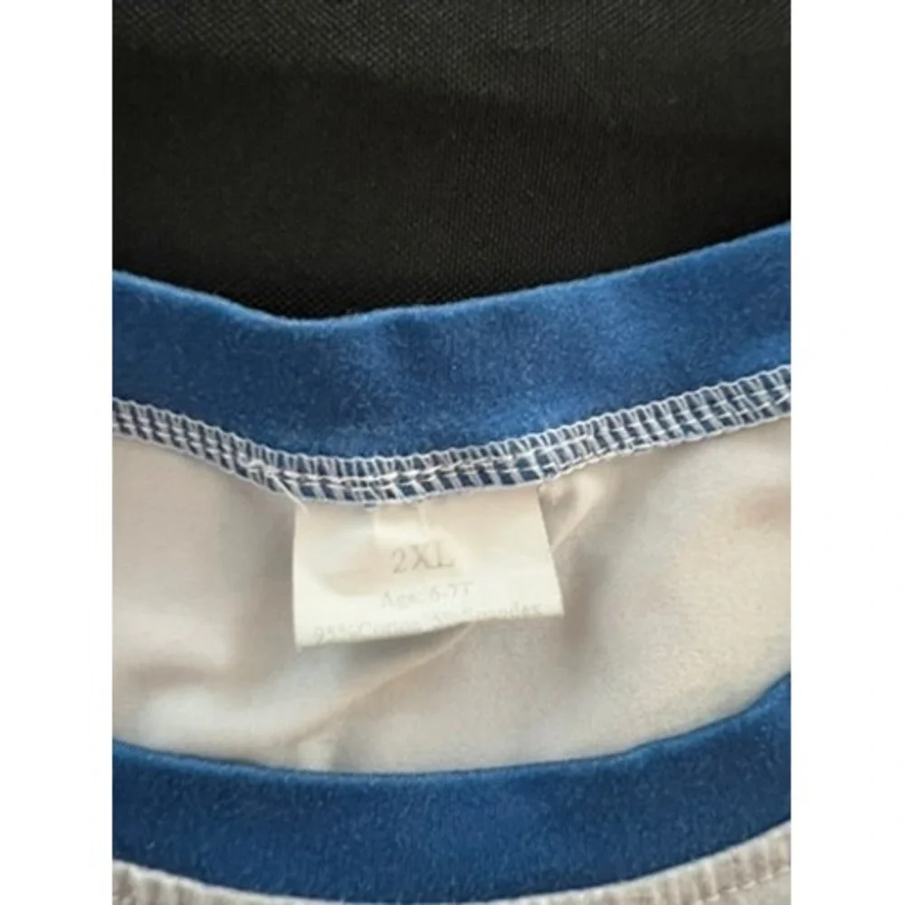 Bluey Bingo Sleepy Time Pajama‎ Set Boys Girls Blue Grey Shorts Tee 2PC